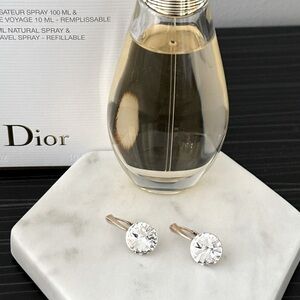 EUC Rivoli Crystal & Sterling Earrings
